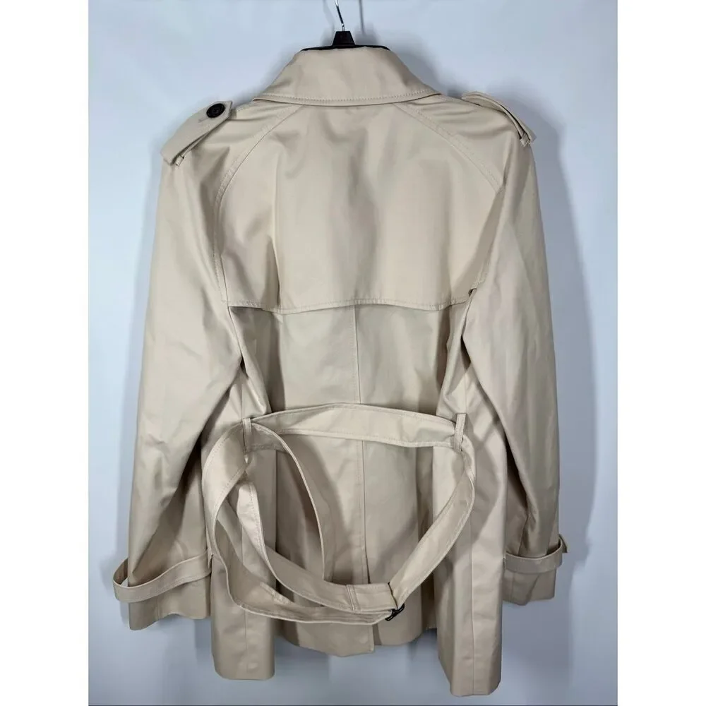 Coach Women Solid Short trench coat 29
